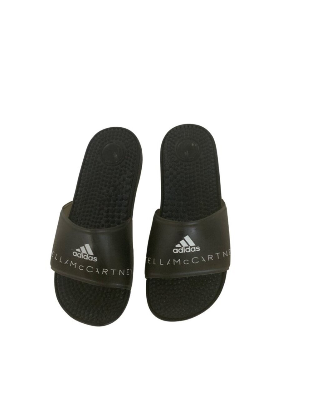 Adidas By Stella McCartney Black Adissage Pool Slides